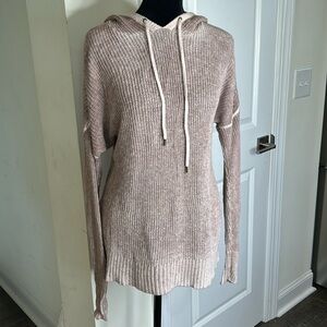 Washed out burgundy sweater hoodie from AEO (SIZE M)